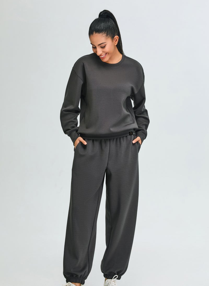 KAWN.YOGA Mid Waist Oversized Joggers - Image 3